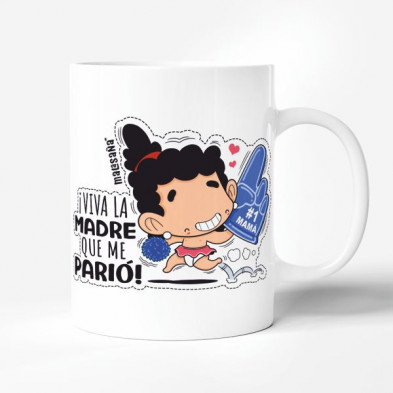 Imagen taza viva madre malasaña