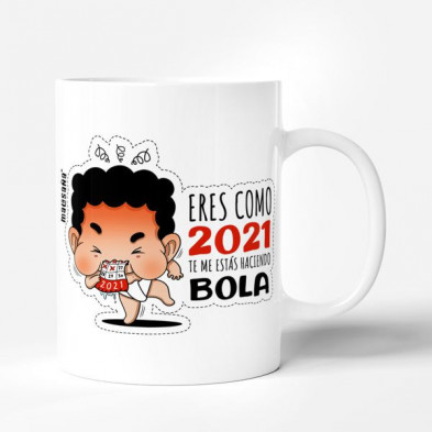 Imagen taza bola malasaña