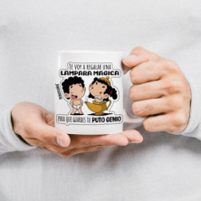 imagen 1 de taza lámpara mágica malasaña