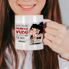 imagen 1 de taza muñeco vudú malasaña