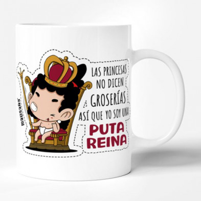 Imagen taza puta reina malasaña