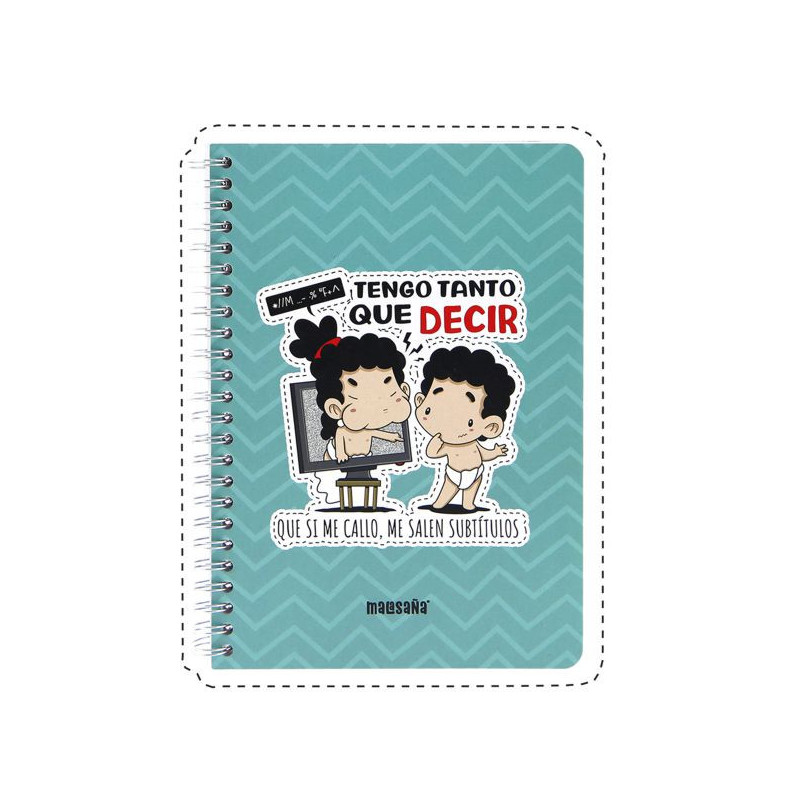 Imagen cuaderno a5 tapa dura subtítulos malasaña Imagen cuaderno a5 tapa dura subtítulos malasaña