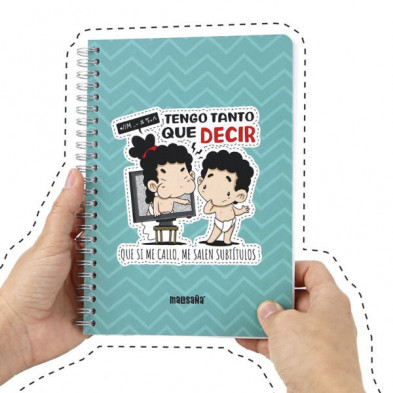 imagen 2 de cuaderno a5 tapa dura subtítulos malasaña