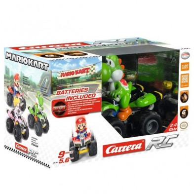 imagen 1 de quad radiocontrol yoshi 1/20 mario kart