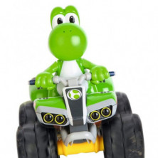 imagen 3 de quad radiocontrol yoshi 1/20 mario kart