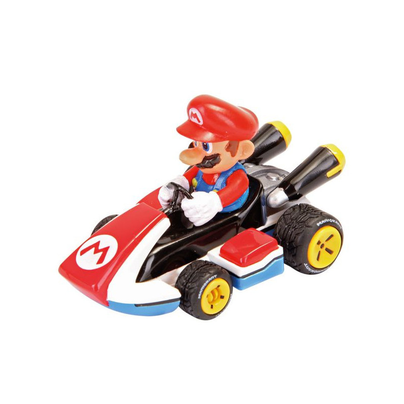 Imagen coche retro fricción mario kart 1:43