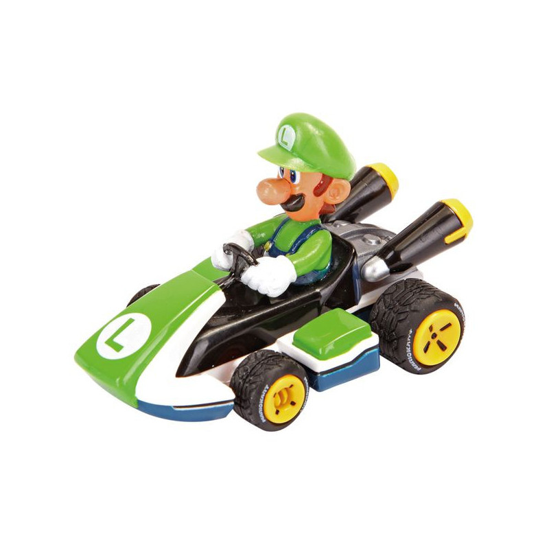 Imagen coche retro fricción luigi 1:43 mario kart