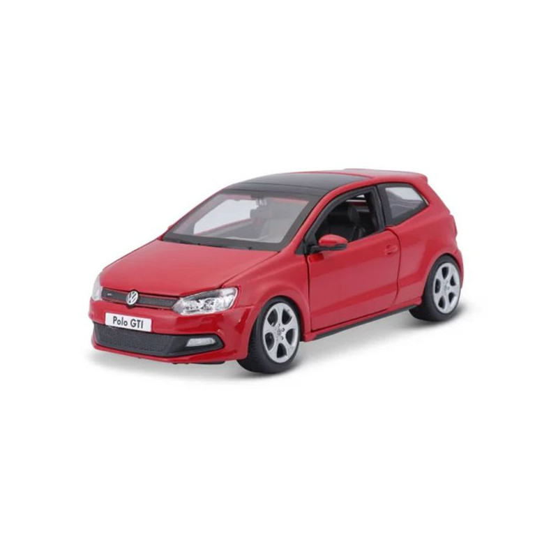 Imagen vw polo gti mark 5 escala 1/24 bburago