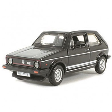 Imagen vw golf mk1 gti año 1979 1/24 bburago color negro