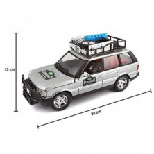 imagen 1 de range rover bburago color plata escala 1/24