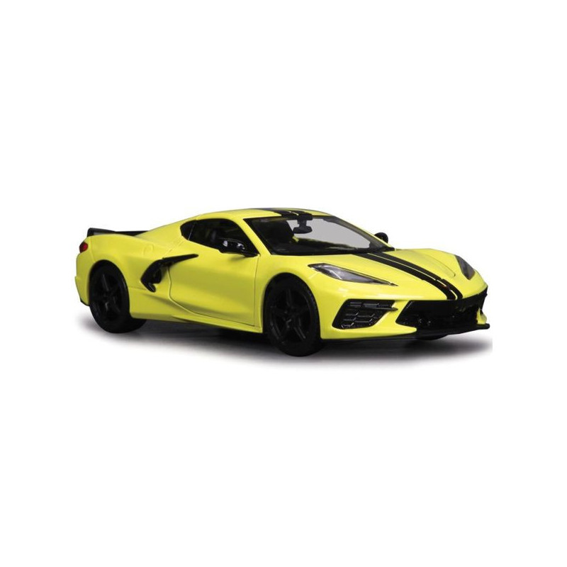 Imagen chevrolet corvette stingray maisto amarillo 1/24