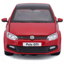 imagen 1 de volskwagen polo gti mark 5 rojo 1/24 bburago