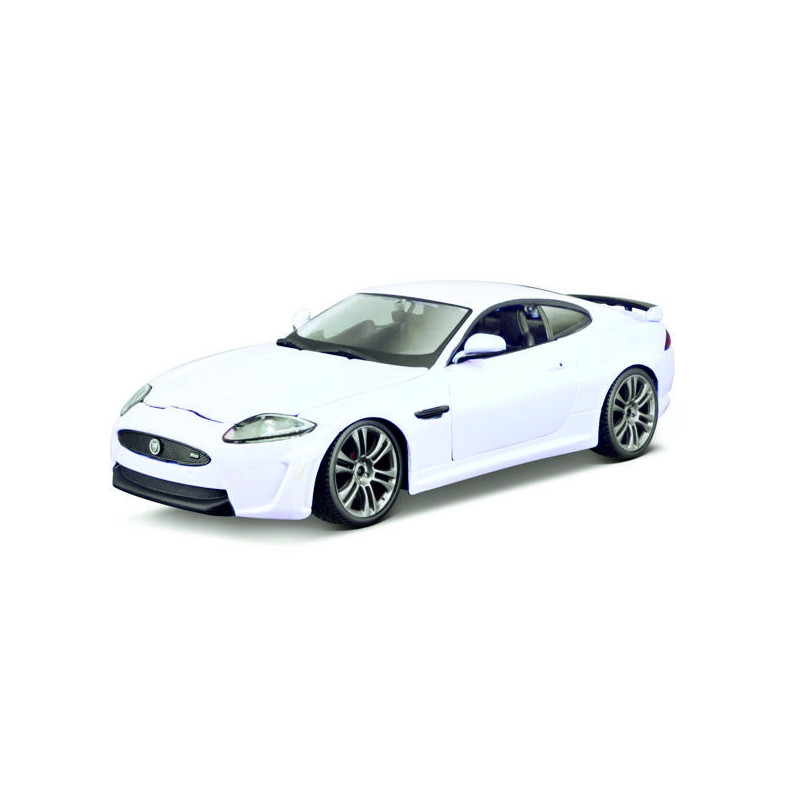 Imagen jaguar star xkr-s blanco bburago