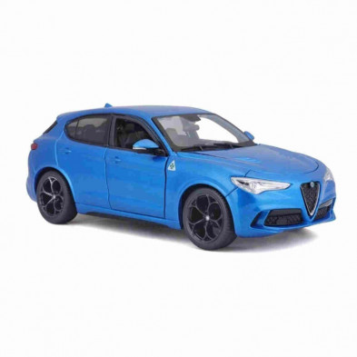 imagen 1 de alfa romeo stelvio plus 1/24 granate bburago