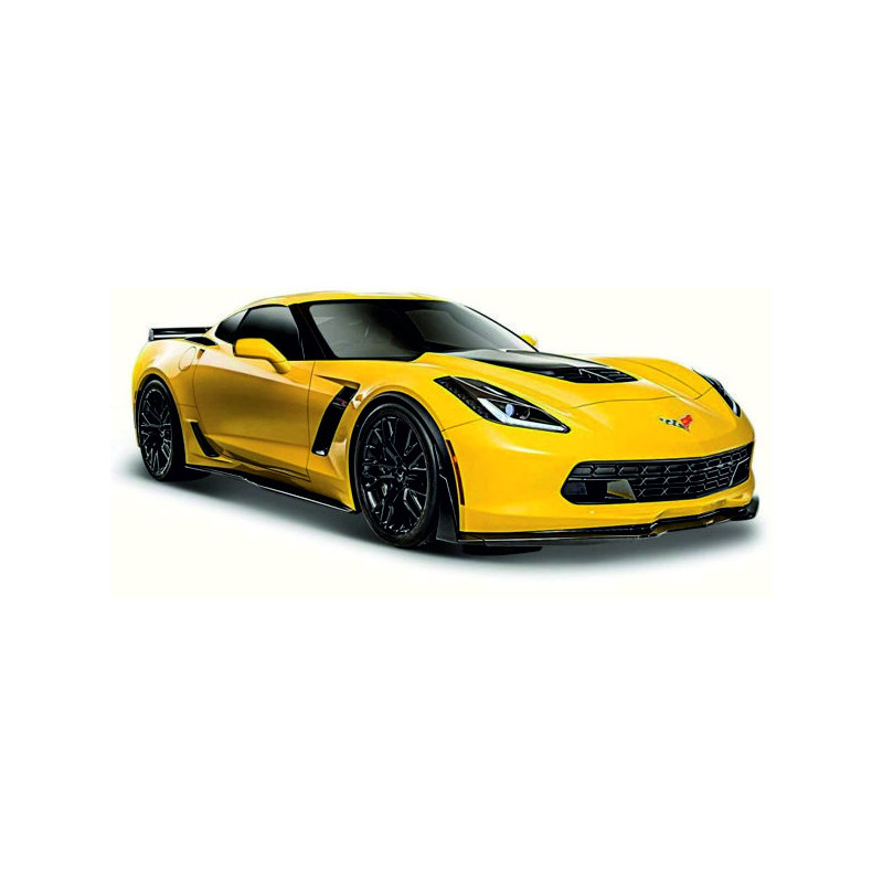 Imagen corvette 2015 special amarillo 1/24 maisto