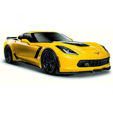 Imagen corvette 2015 special amarillo 1/24 maisto