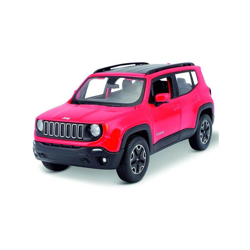 Imagen jeep renegade special rojo 1/24 bburago