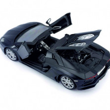 imagen 3 de lamborghini aventador lp 700-4 r negro 1/24 maisto