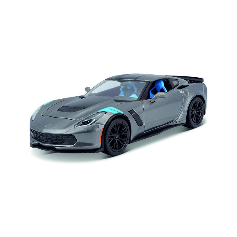 Imagen corvette grand sport 2017 special gris 1/24 maisto