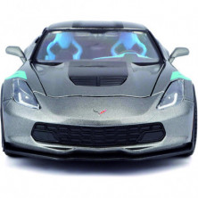 imagen 1 de corvette grand sport 2017 special gris 1/24 maisto