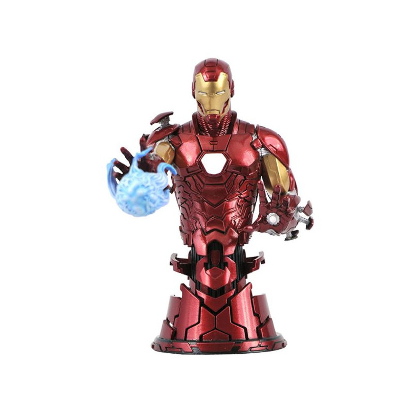 Imagen busto iron man marvel escala 1/7 15cm