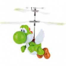 Imagen carrera súper mario flying cape yoshi helicoptero