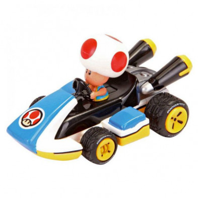 Imagen toad kart pull & speed nintendo 1:43