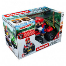 imagen 1 de coche radio control mario kart 1:20