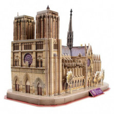 Imagen puzzle 3d notre dame national geographic