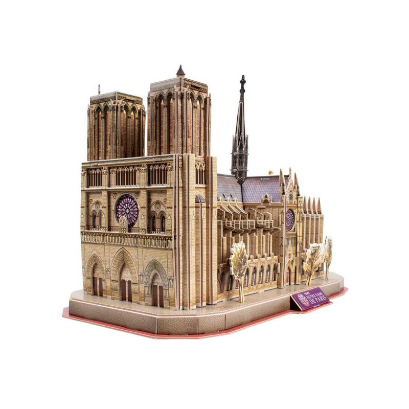 Imagen puzzle 3d notre dame national geographic