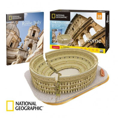 imagen 1 de puzzle 3d colosseum national geographic