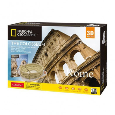 imagen 2 de puzzle 3d colosseum national geographic