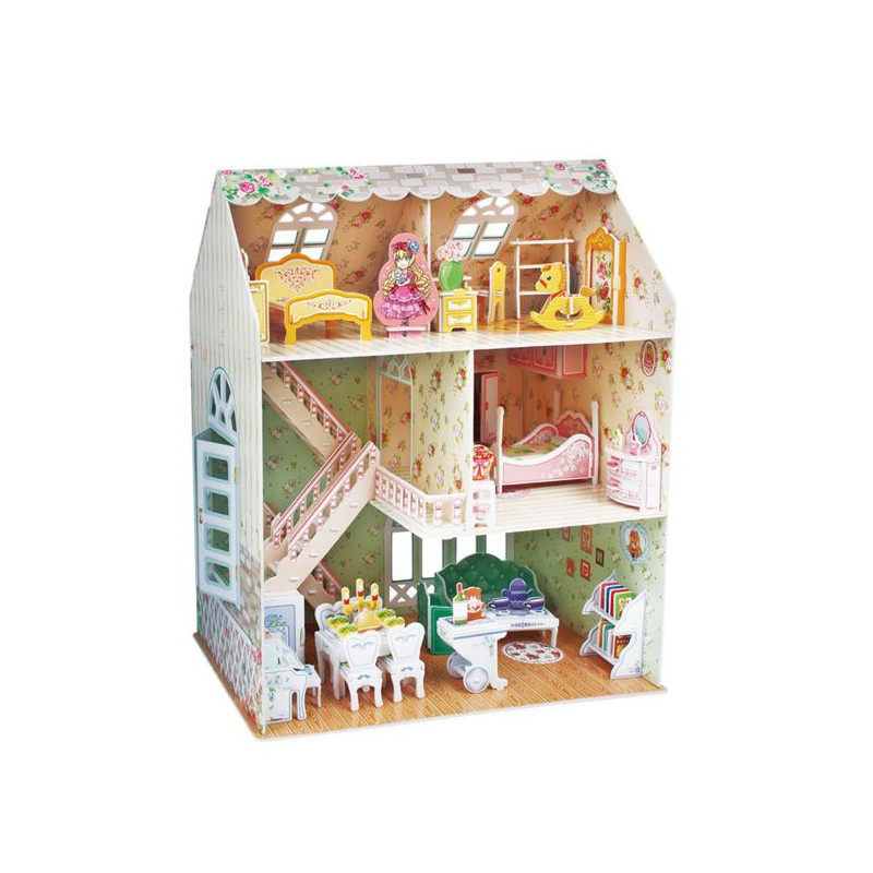 Imagen puzzle 3d casa de muñecas Imagen puzzle 3d casa de muñecas