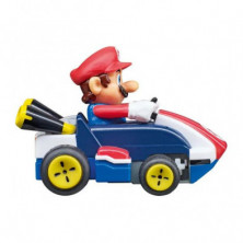 imagen 2 de coche mini radio control mario kart - mario