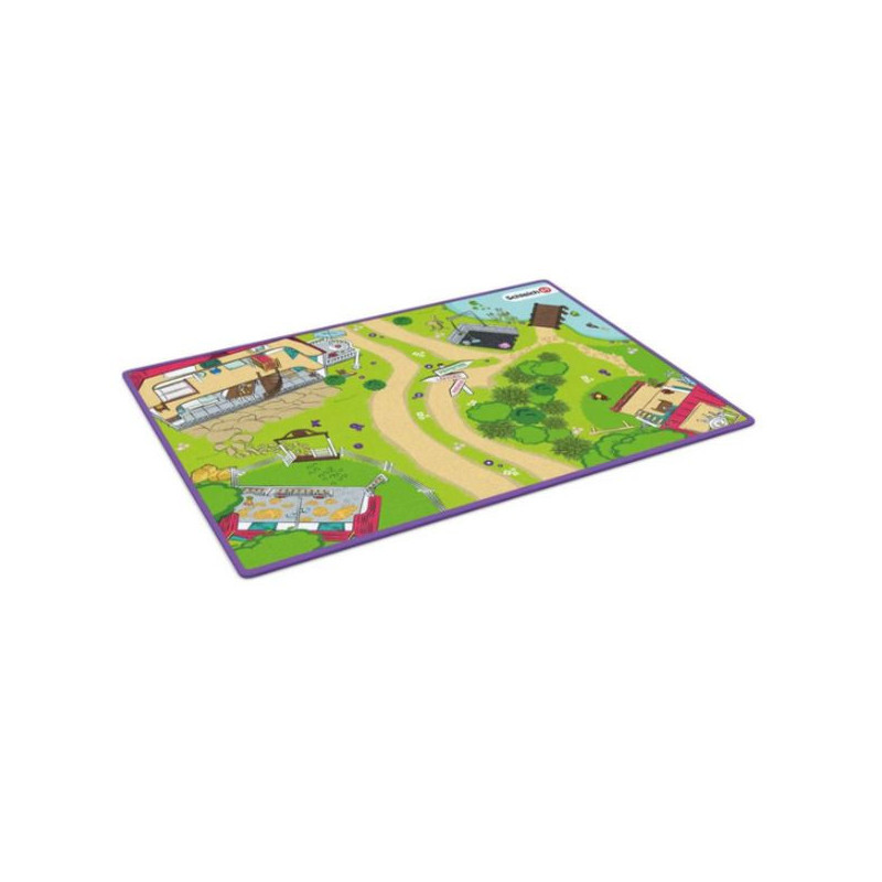 Imagen alfombra de juegos horse club schleich