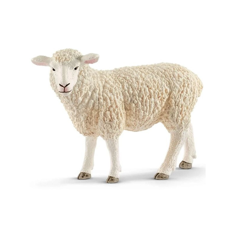 Imagen oveja schleich 8.8x3.1x6cm