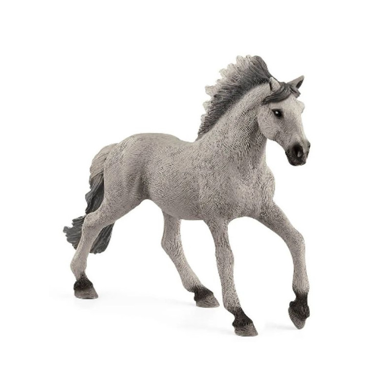 Imagen semental sorraia mustang schleich 14.9x3.5x11cm