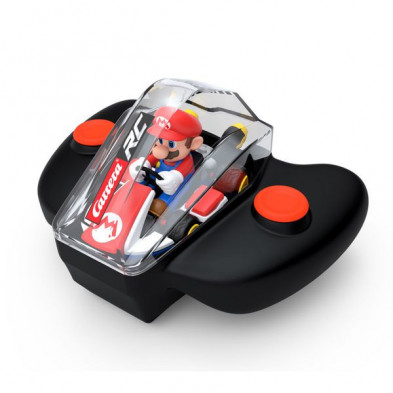 imagen 5 de coche mini radio control mario kart - mario gold