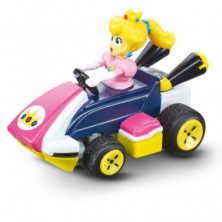 Imagen coche mini radio control mario kart - peach