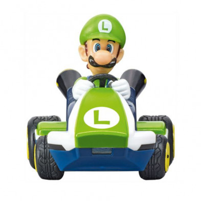 imagen 1 de coche mini radio control mario kart - luigi