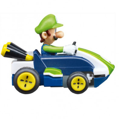 imagen 2 de coche mini radio control mario kart - luigi