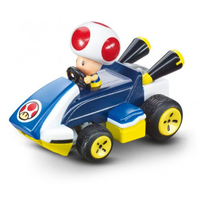 Imagen coche mini radio control mario kart - toad