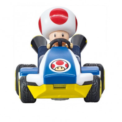 imagen 1 de coche mini radio control mario kart - toad