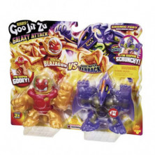 imagen 1 de galaxy attack pack 2 figuras goo jit zu