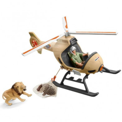 Imagen helicóptero de salvamento de animales schleich