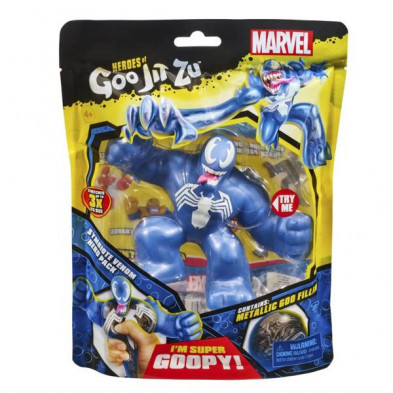 imagen 1 de figura marvel goo jit zu heroes symbiote venom