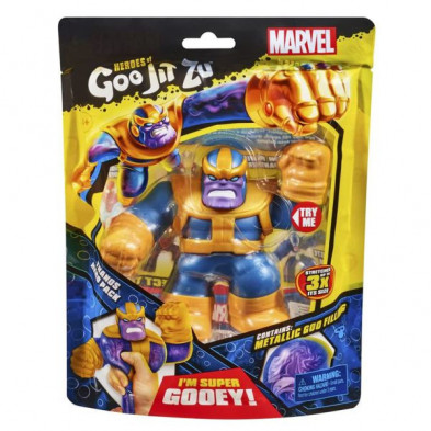 imagen 1 de figura marvel goo jit zu heroes thanos