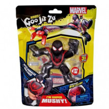 imagen 1 de figura marvel goo jit zu heroes miles morales