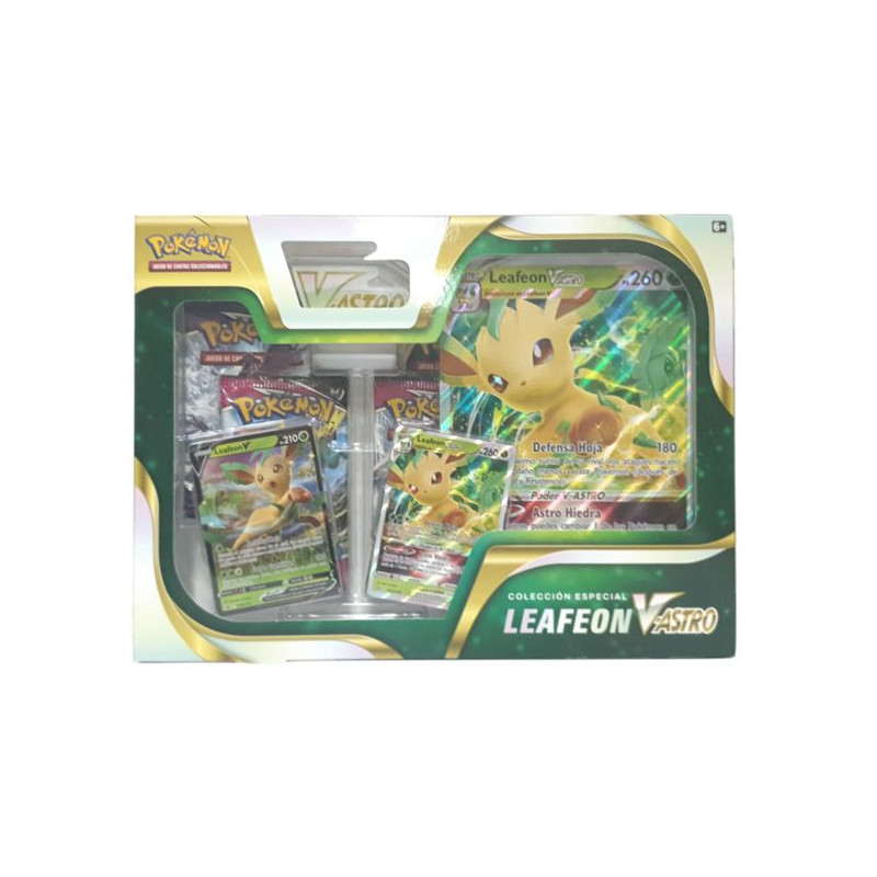 Imagen pokemon leafeon v-astro colección especial