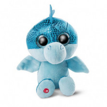 Imagen peluche glubschis dragón azul jet-jet 15cm